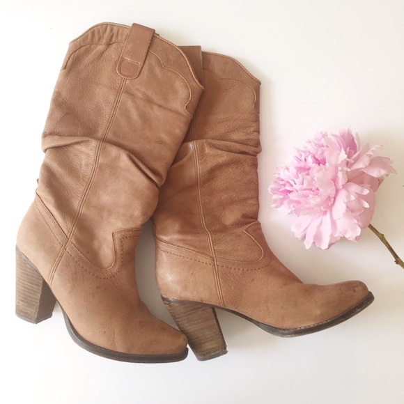 Steve Madden Shoes - 🎉SALE 🎉 STEVE MADDEN Leather Heel Boots